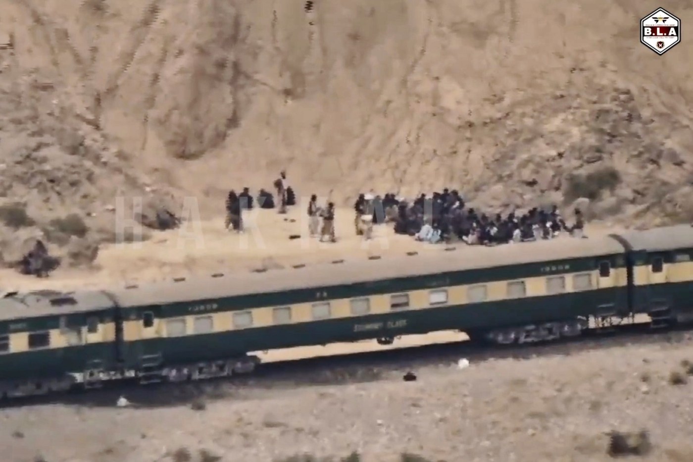  Pakistan’s army says insurgents who attacked a passenger train killed 21 hostages while others freed 