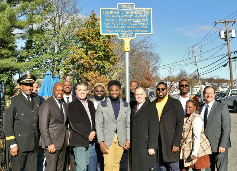  Marker Honors Booker T. Washington for His Time in Huntington 