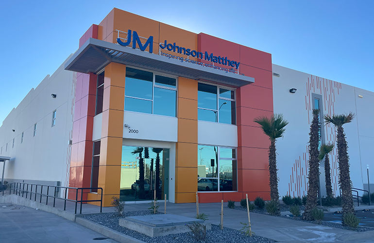 Johnson Matthey opens medical nitinol facility in Mexico 