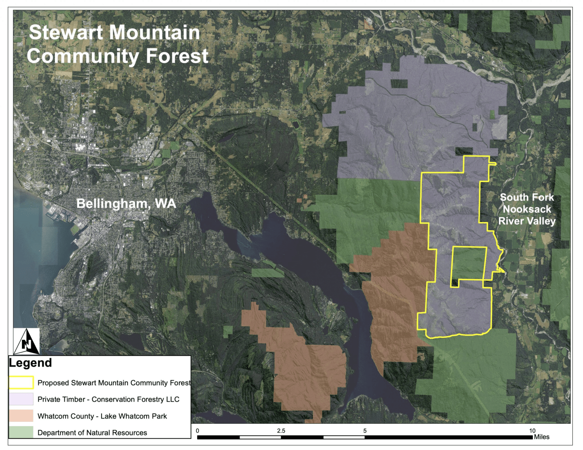  Ecology announces $5.5 million to purchase 5,500 acres of Stewart Mountain forest land 