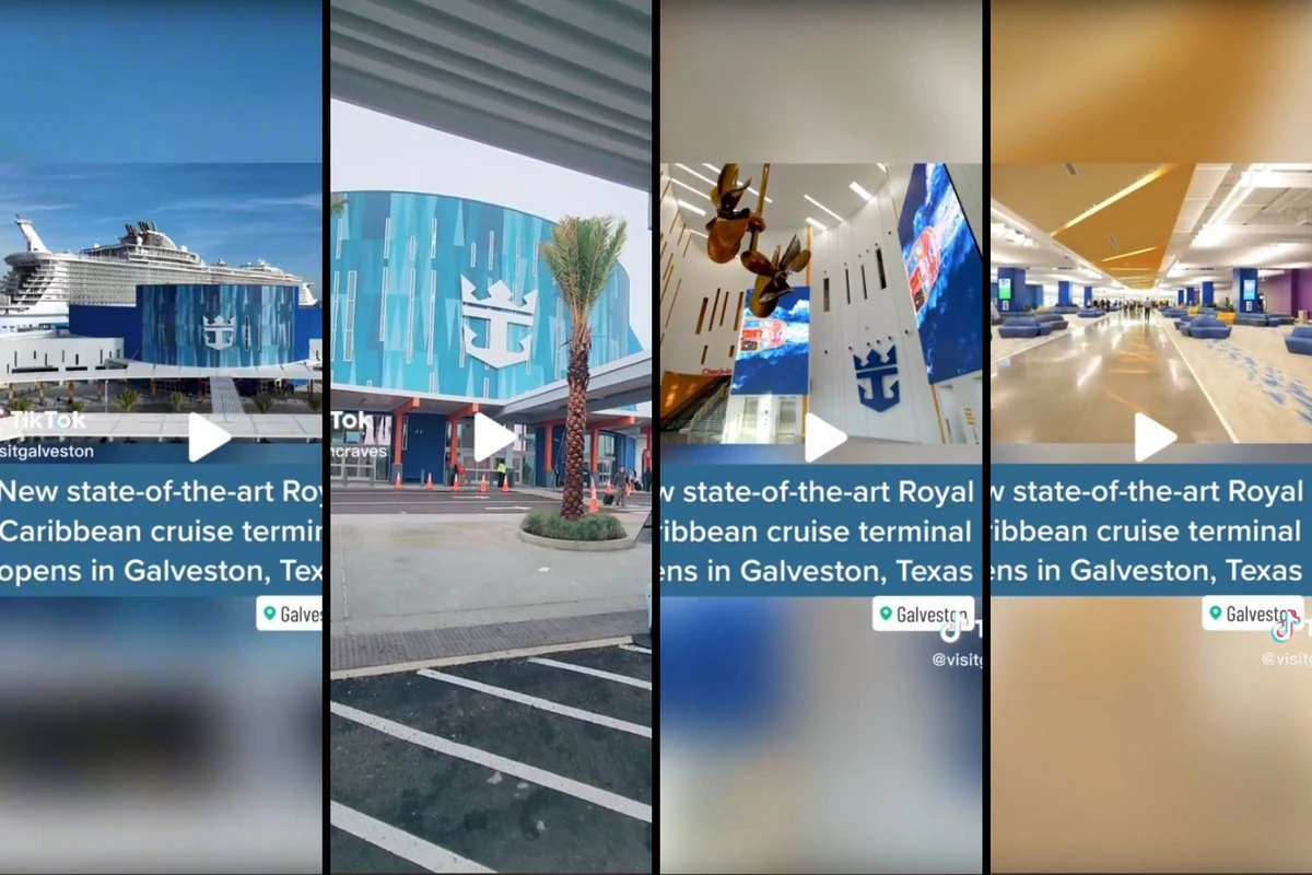  Videos of New $125 Million Cruise Terminal in Galveston, TX 