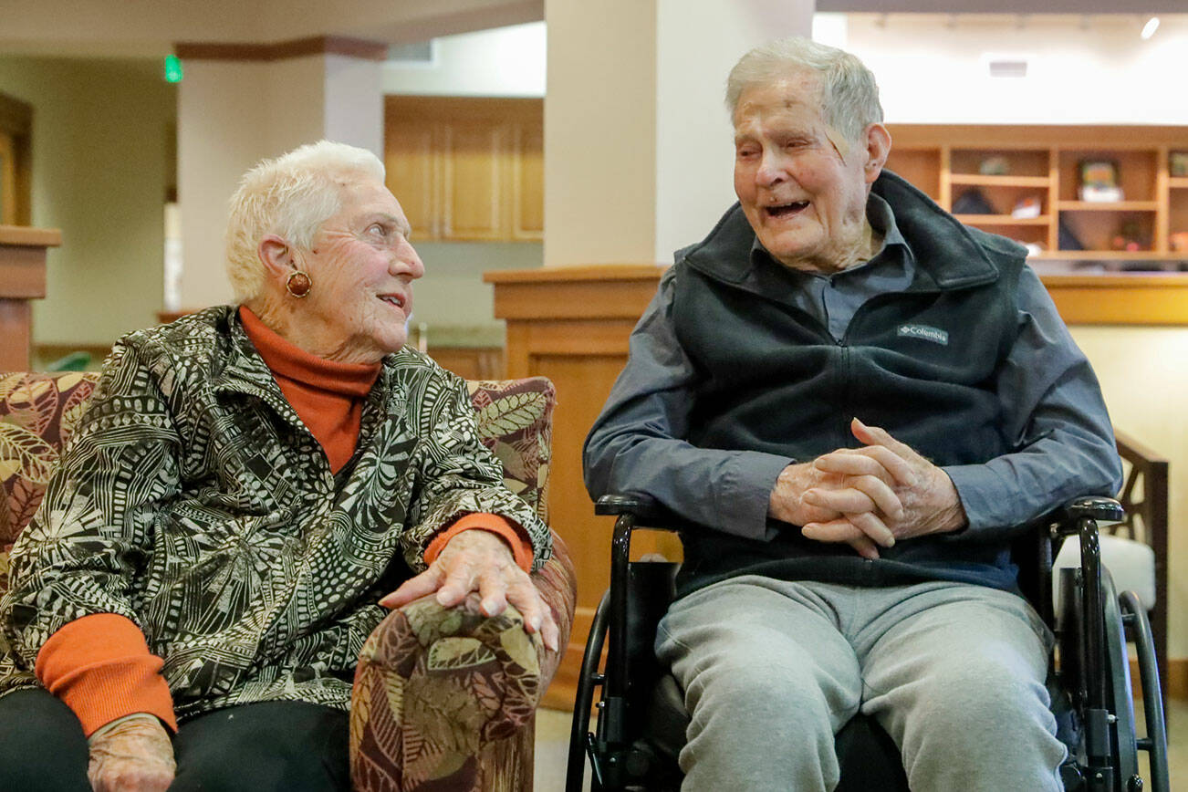  Lynnwood couple, both 100, share secret of a 77-year marriage 