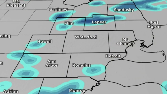  Snow, some rain expected to end week in Metro Detroit as temps drop back down 