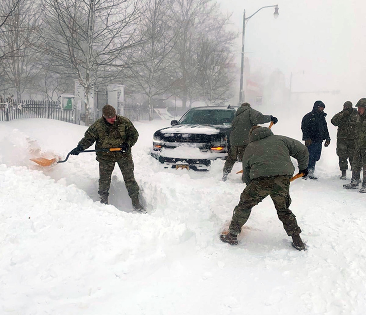  NY National Guard Mobilized 849 for Deadly Blizzard Response 