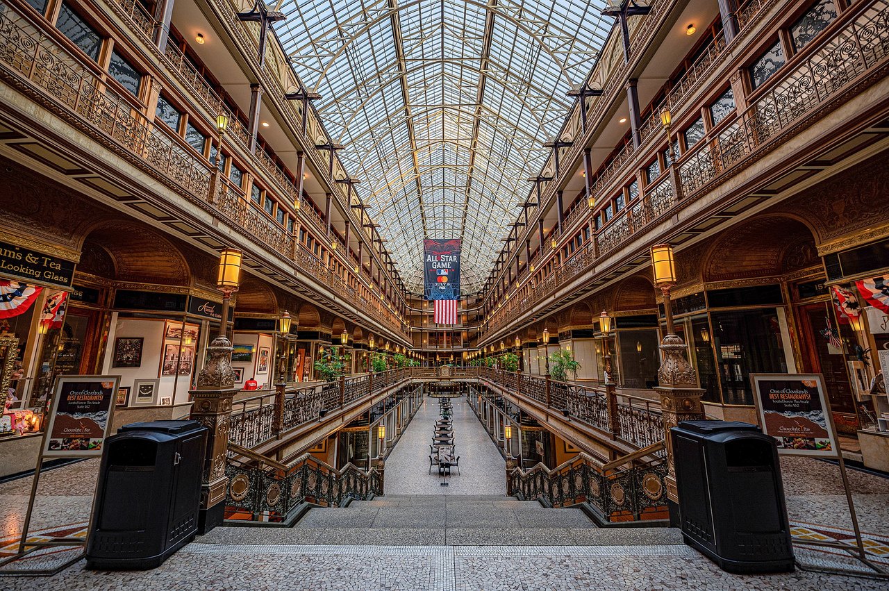  Opened in 1890 For $875,000, The Arcade Cleveland Was The First Indoor Shopping Center In The U.S. 