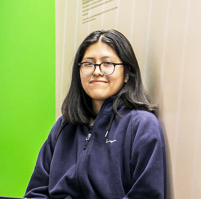  First-generation student seizes her opportunity 