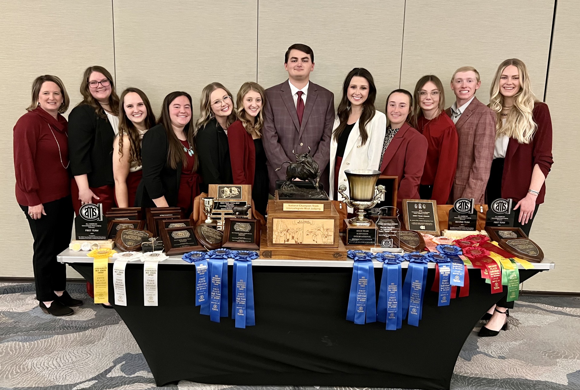  Texas A&M meat judging team wins national title 