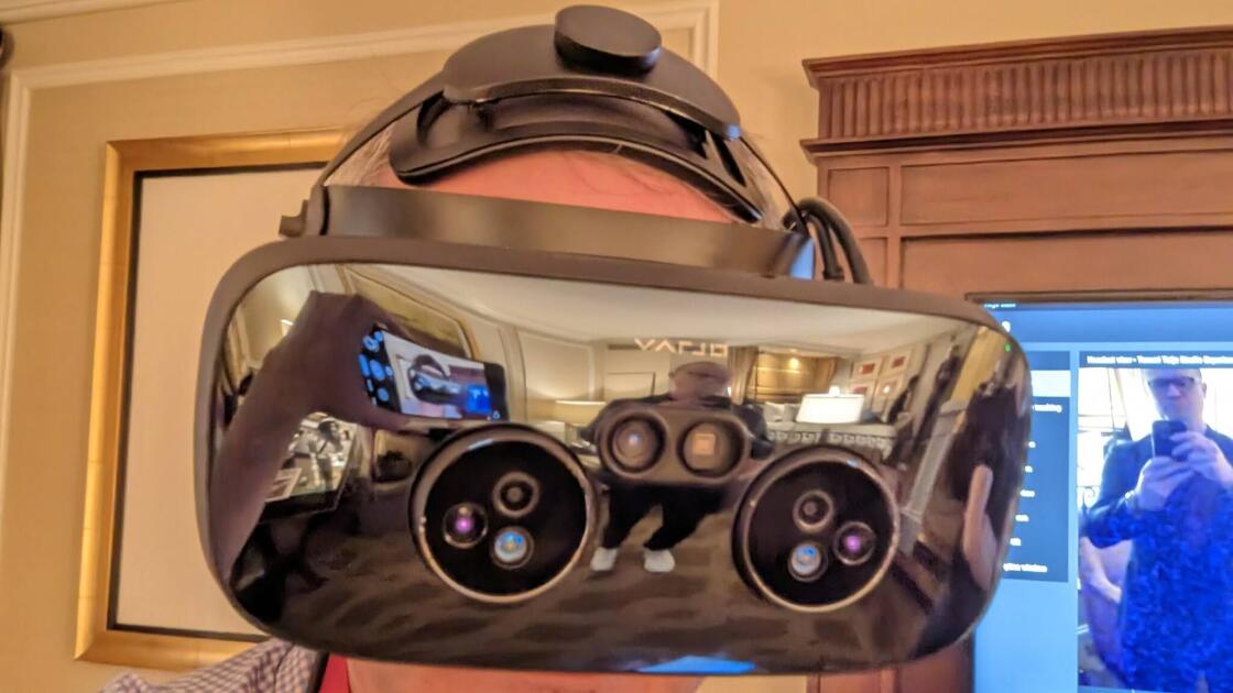  On the Virtual Road With Varjo's XR-3 Mixed-Reality Headset 