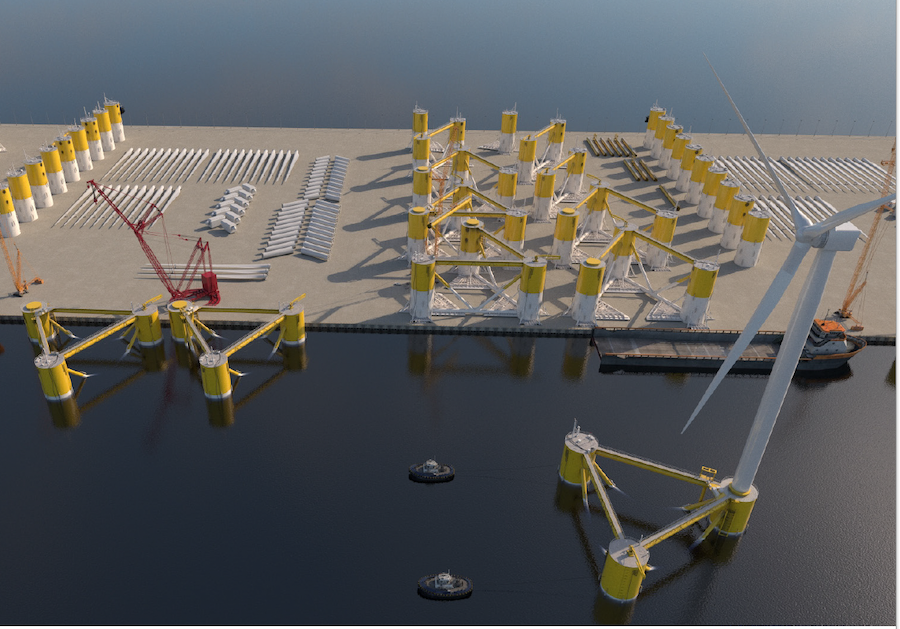  Port of Long Beach Plans Offshore Wind Turbine Assembly Terminal 