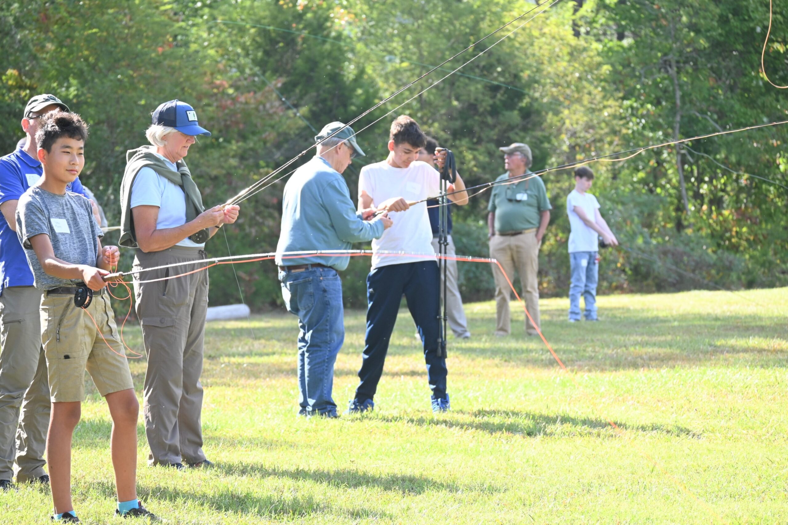  Fly Fishing Clinic Held At Boys Home By Trinity Episcopal Church 