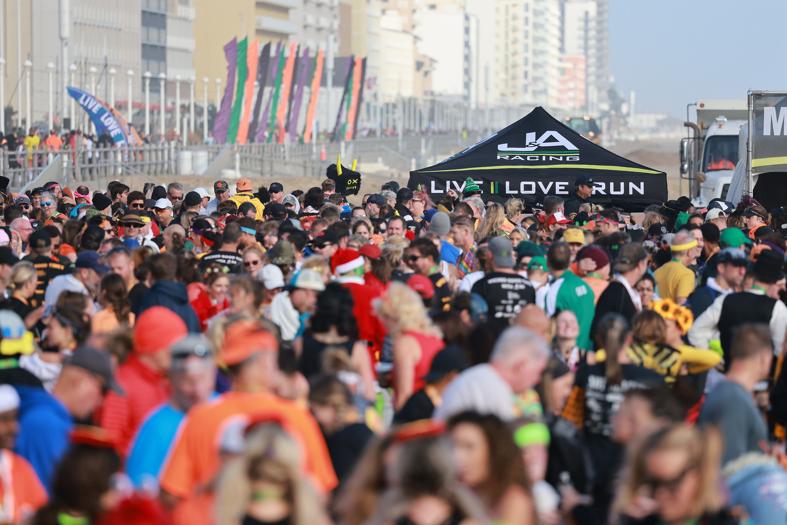  4,500 Participants in Costume Cast a Spell at the Virginia Beach Oceanfront for the 2022 Wicked Weekend 