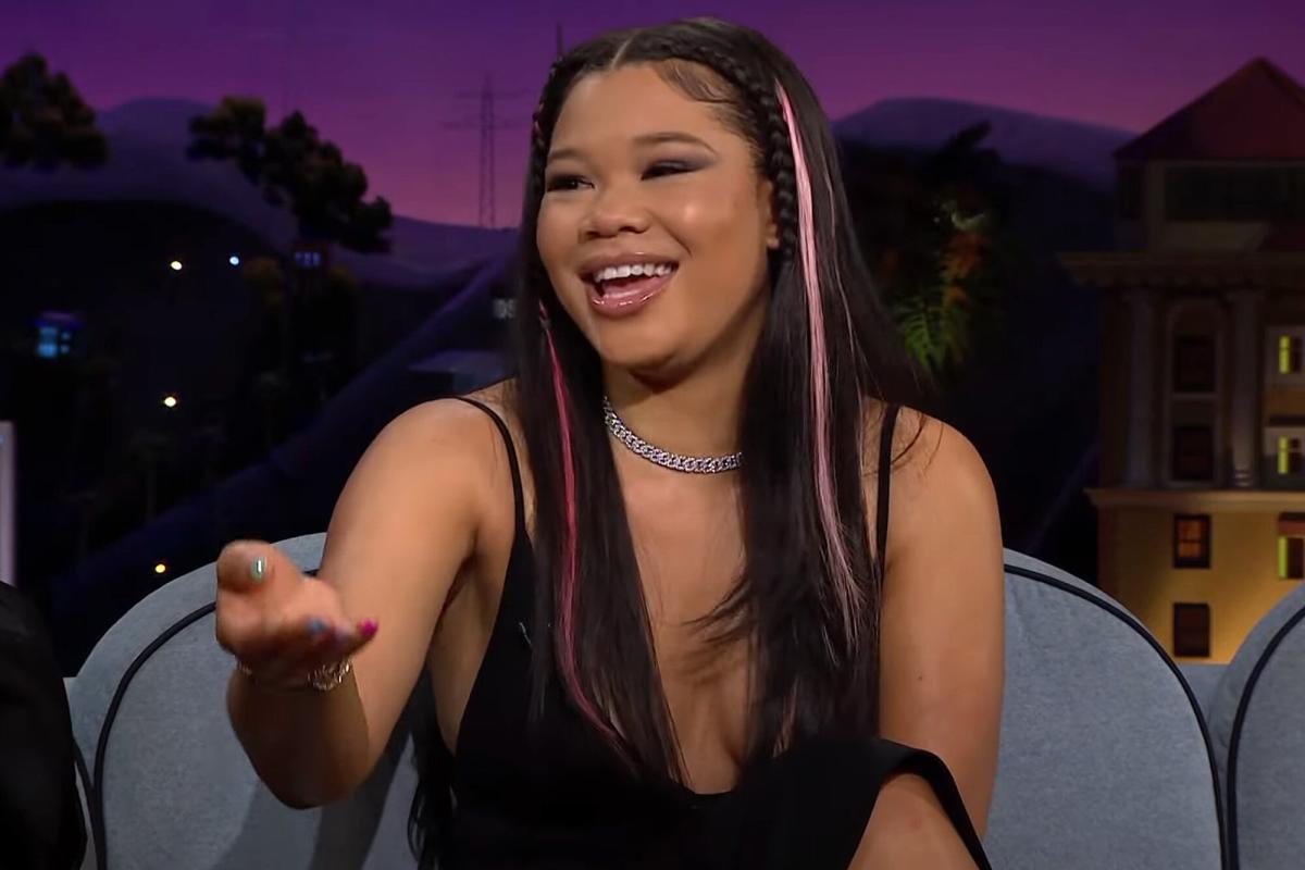  Storm Reid Says Her First Kiss Was on Set with Identical Twins: 'That Was a Lot' at 9 Years Old 