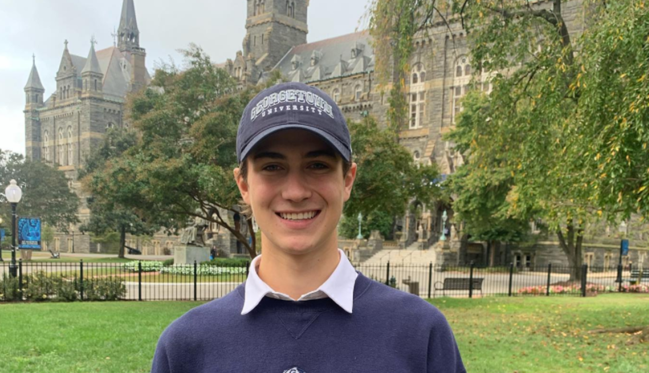  Dual-Sport Athlete Bailey De Luise Commits to Georgetown for Swimming 