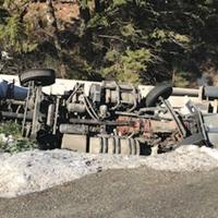  Propane truck crashes near New Meadows, HWY 95 closed 