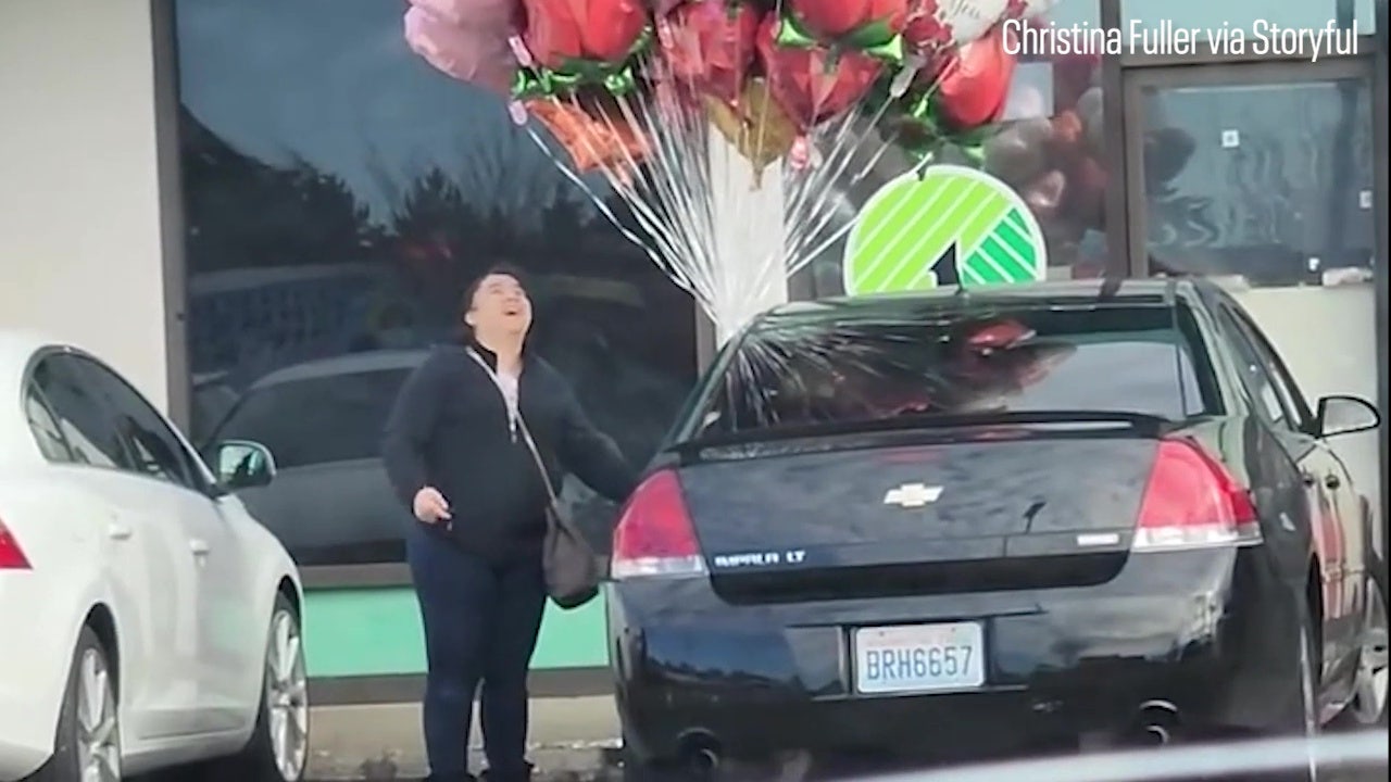  Valentine's Day dilemma: When you have more balloons than you can fit in your car 