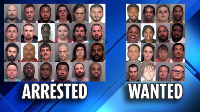  24 arrested, 16 wanted after Henry County undercover drug investigation 