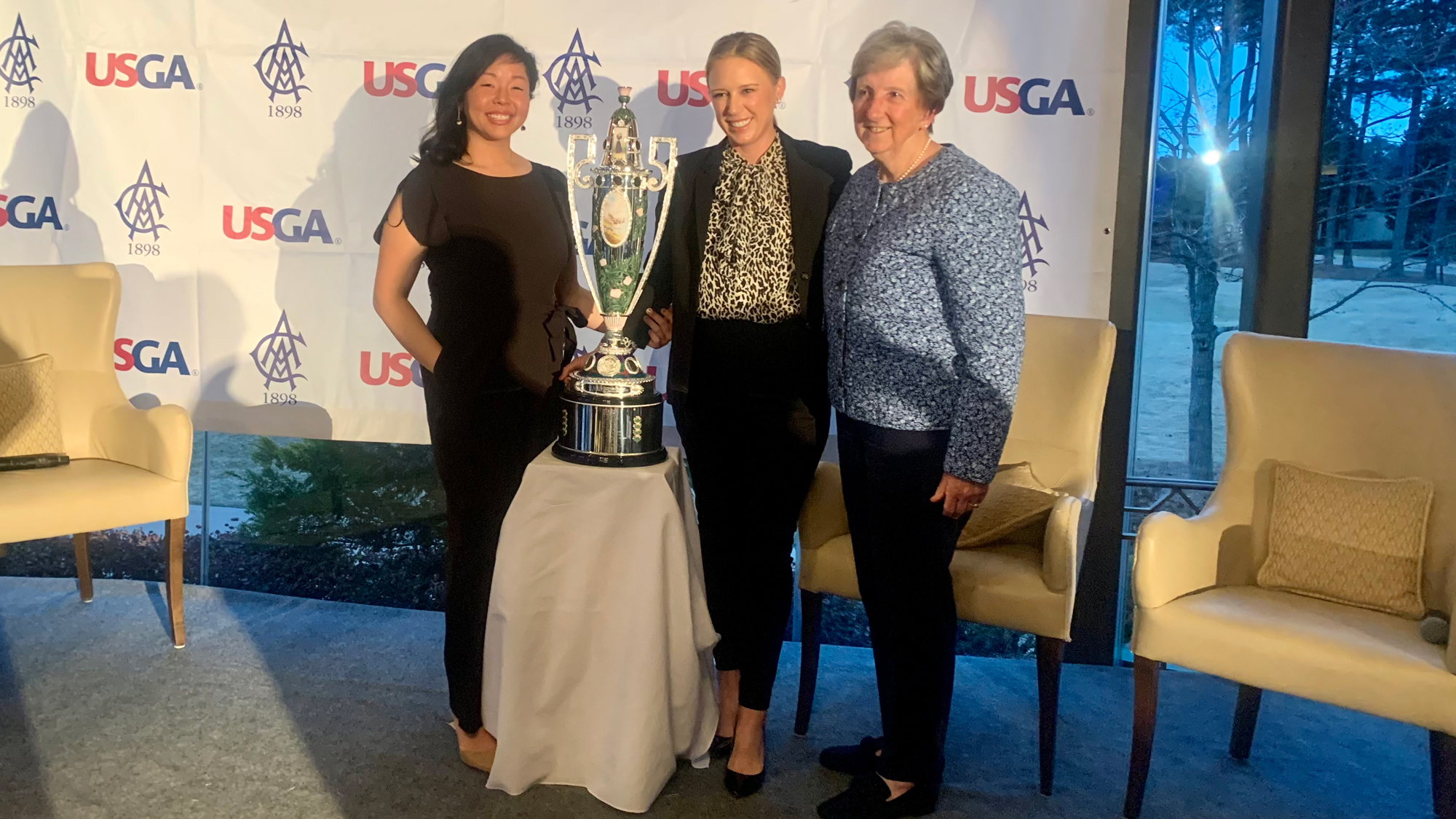  Morgan Pressel and Jane Park Honored At Atlanta Athletic Club 