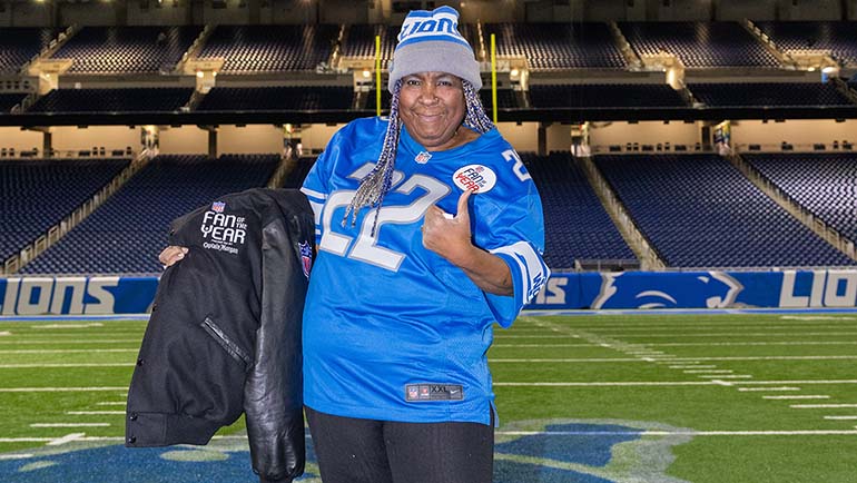  WSU senior, Detroit Lions Fan of the Year recounts epic Super Bowl LVII experience 