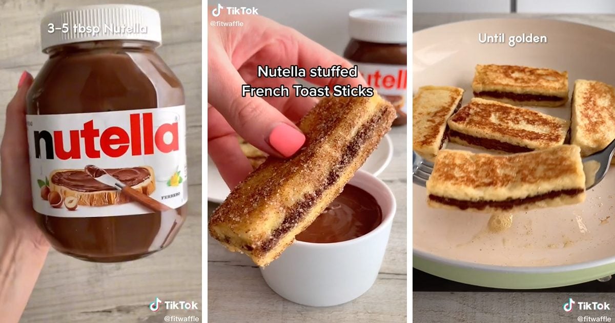  How to Make Nutella-Stuffed French Toast Sticks 