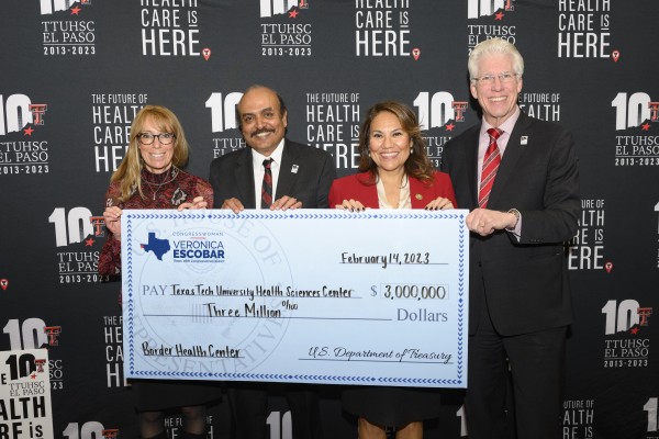  U.S. Rep. Veronica Escobar Announces Federal Funding for TTUHSC El Paso Border Health Outreach Initiative 