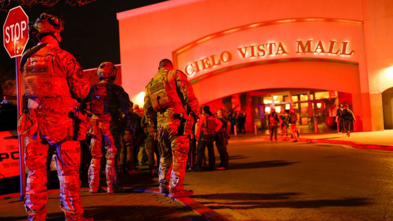  El Paso shooting: 1 dead, 3 injured after shots fired at Cielo Vista Mall in Texas 
