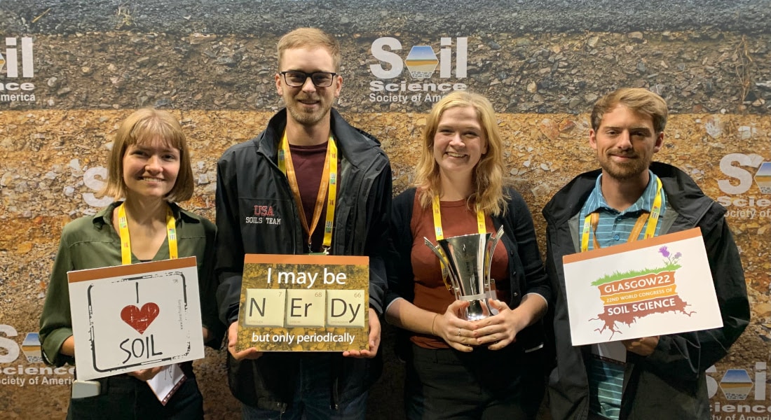  U.S. soil judging team wins first place at World Congress of Soil Science 