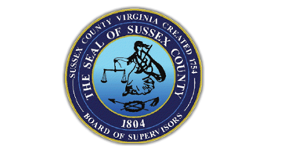  Notice of Delinquent Taxes and Sale of Real Property in Sussex County, Virginia 