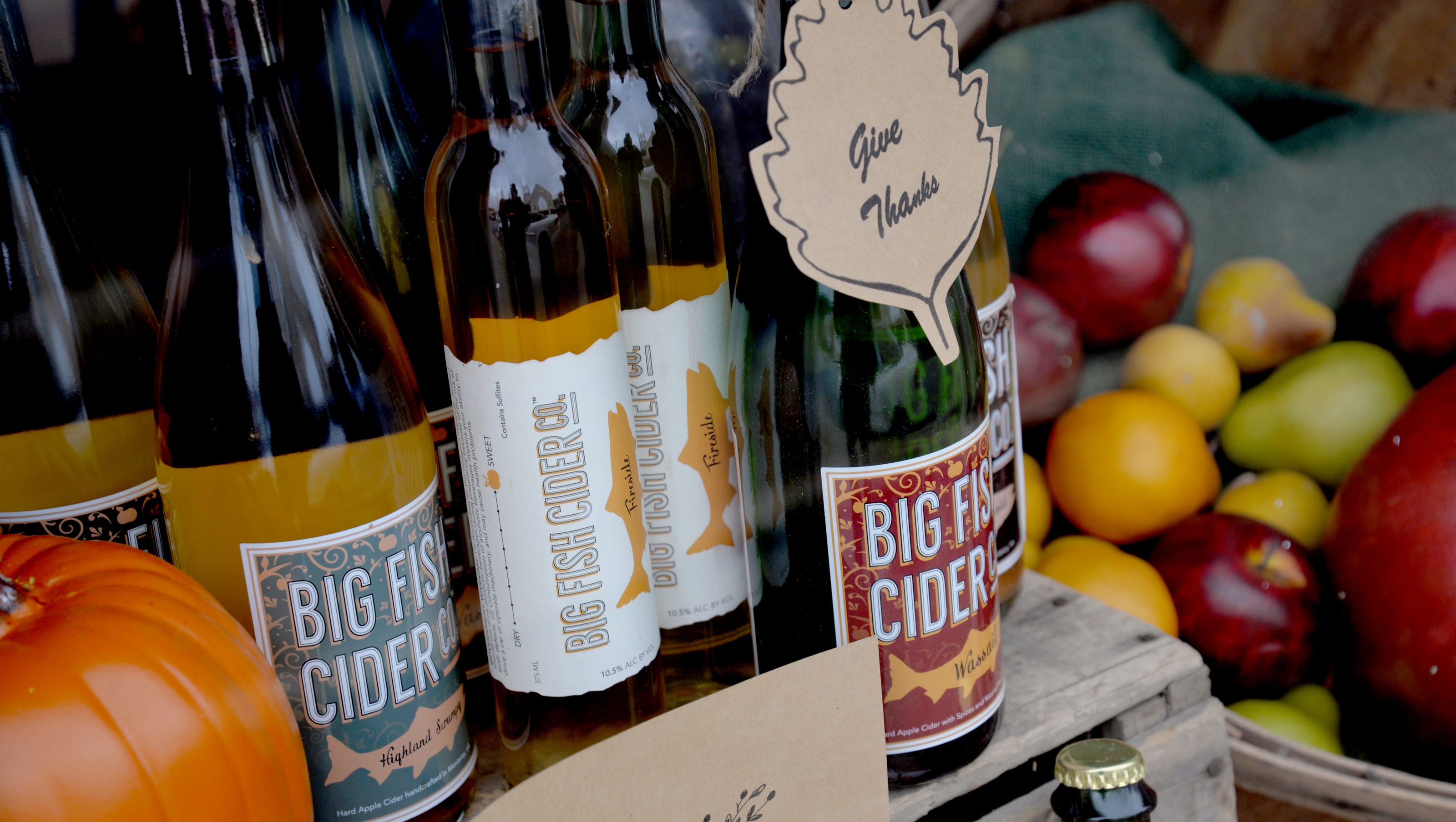  Small town, big cider: Monterey's Big Fish Cider 