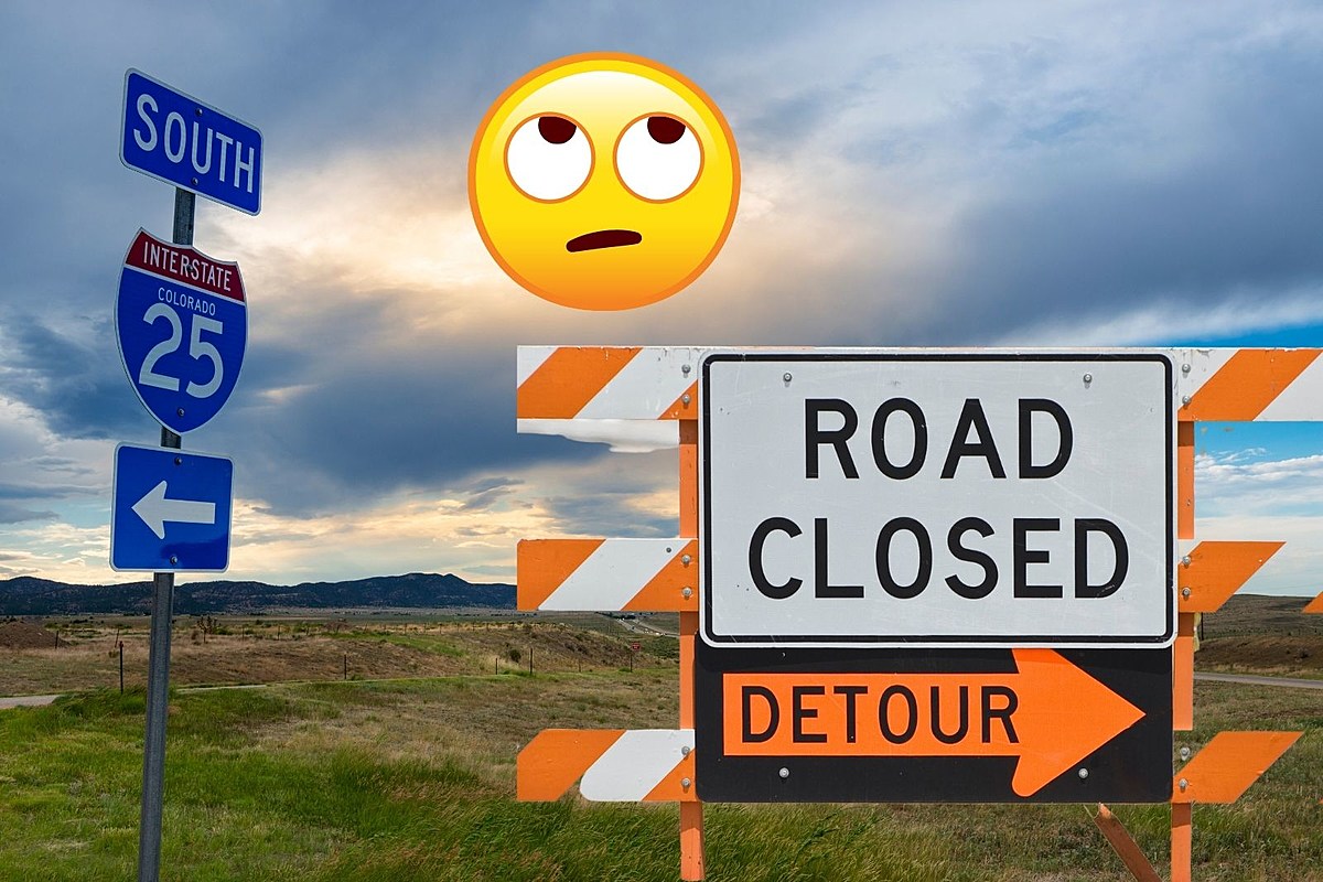  More Closures Along I-25 This Week That Could Affect Your Drive 