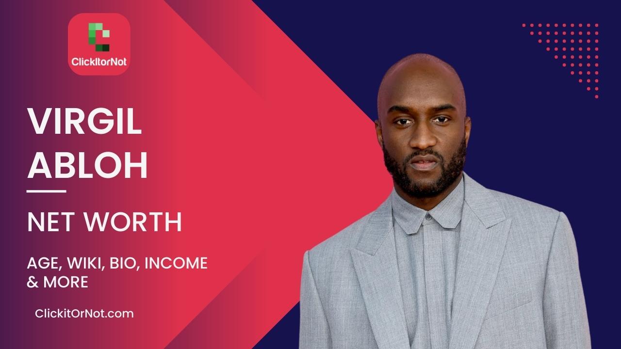  Virgil Abloh Net Worth, Age, Income, Wiki, Bio 