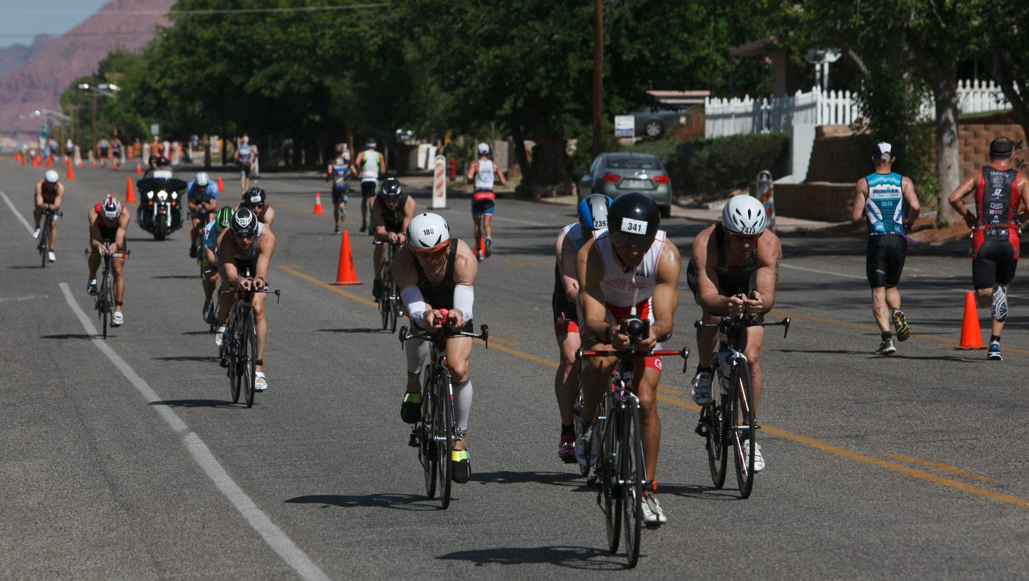  Driver arrested, accused of hitting and injuring 2 St. George IRONMAN participants 