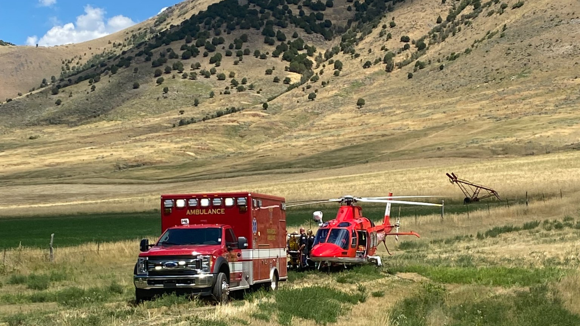   
																Hiker transported by medical helicopter following injury near Mantua Reservoir 
															 