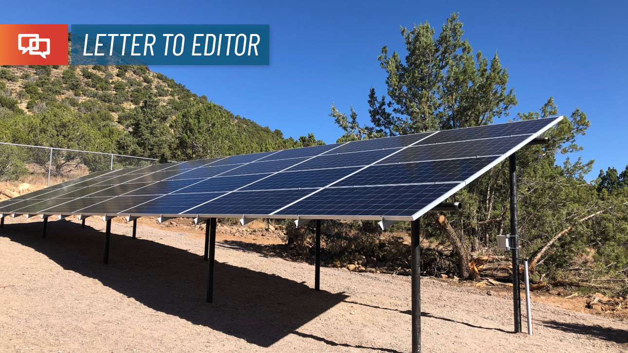   
																Letter to the Editor: Solar project utility complex would ‘destroy the natural beauty’ of the area 
															 