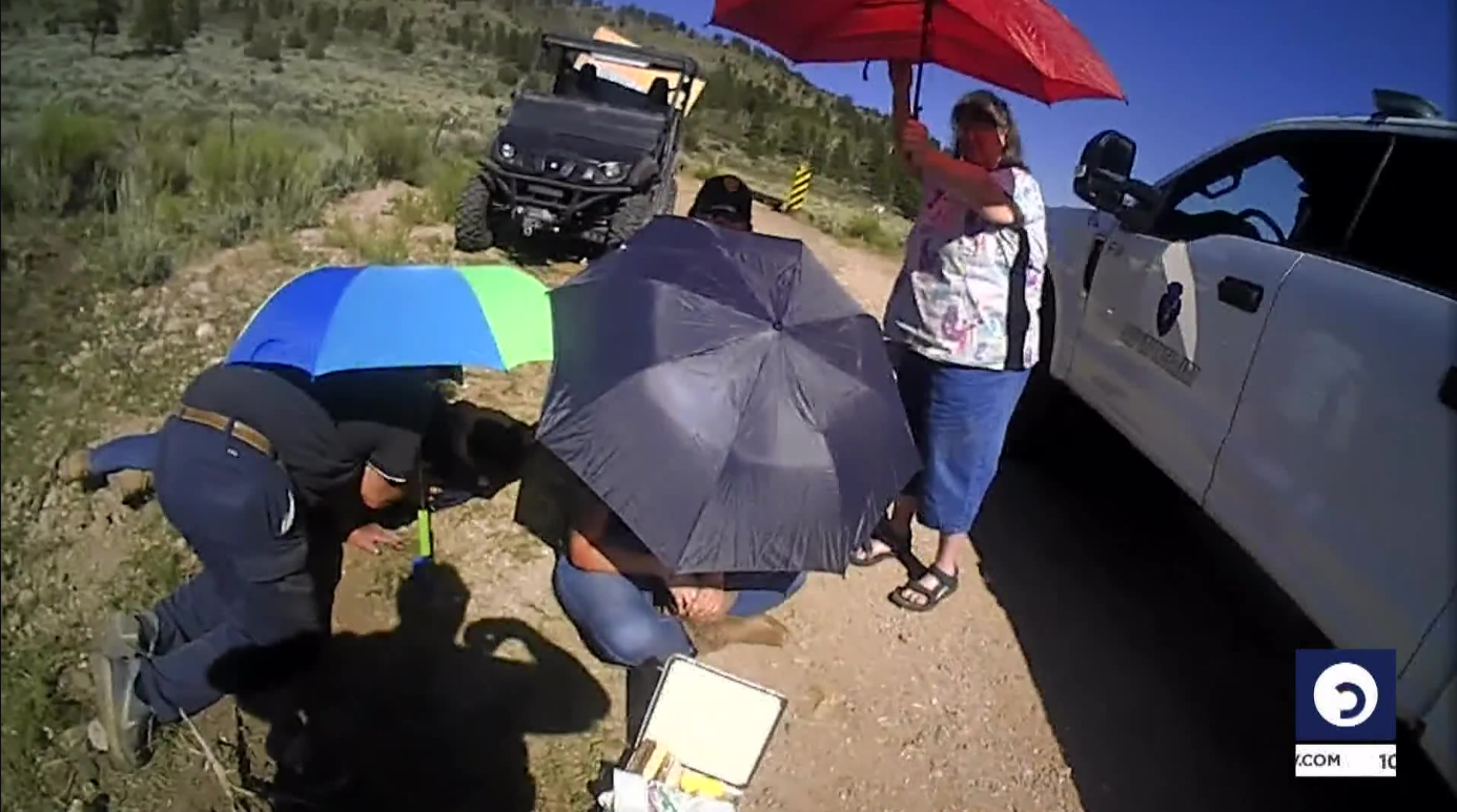  ‘No weapons’ found, deputy’s body cam shows moments after couple is shot in the back by tribal game officer 