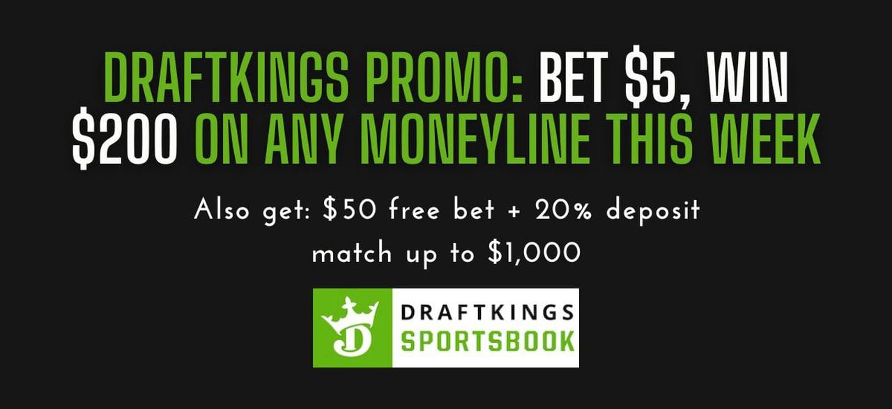   
																DraftKings promo code: Bet $5, win $200 on NFL, NBA, and more on Sunday 
															 