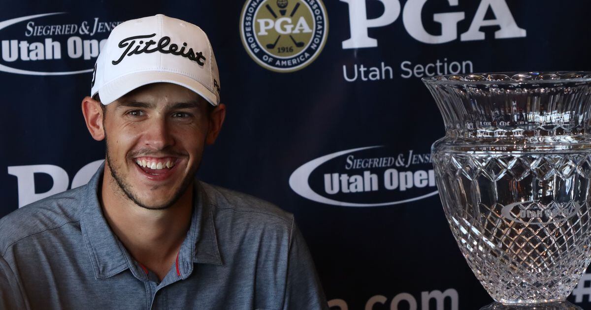  Three eagles lift former Ute golfer Blake Tomlinson to a Utah Open title 