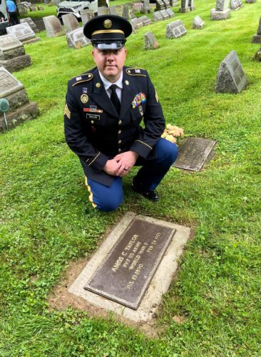  World War I Veteran Gets Grave Marker at Greenwood Cemetery in Wheeling 