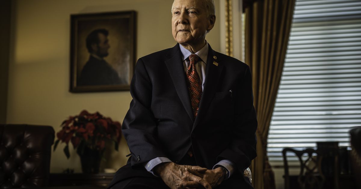  Orrin Hatch, Utah’s longest-serving senator, ‘never shied from a challenge,’ Biden says 