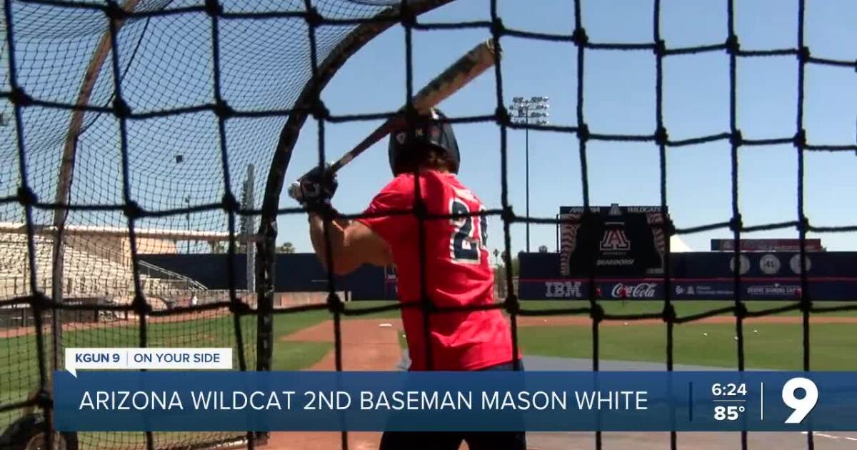  Third generation Wildcat baseball player Mason White 