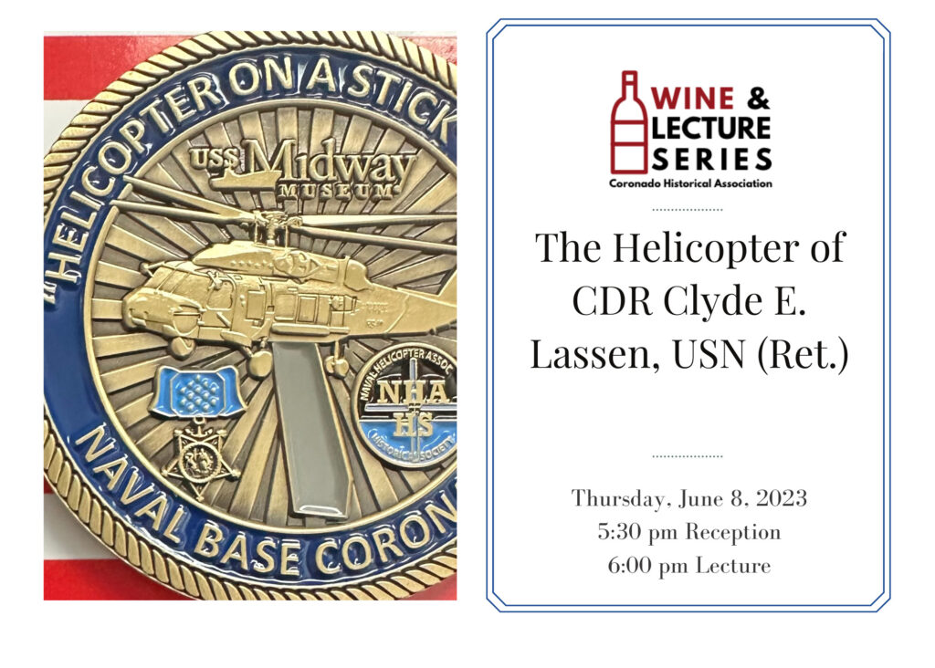  Lassen Memorial Medal of Honor SH-60F Helicopter Lecture at CHA 