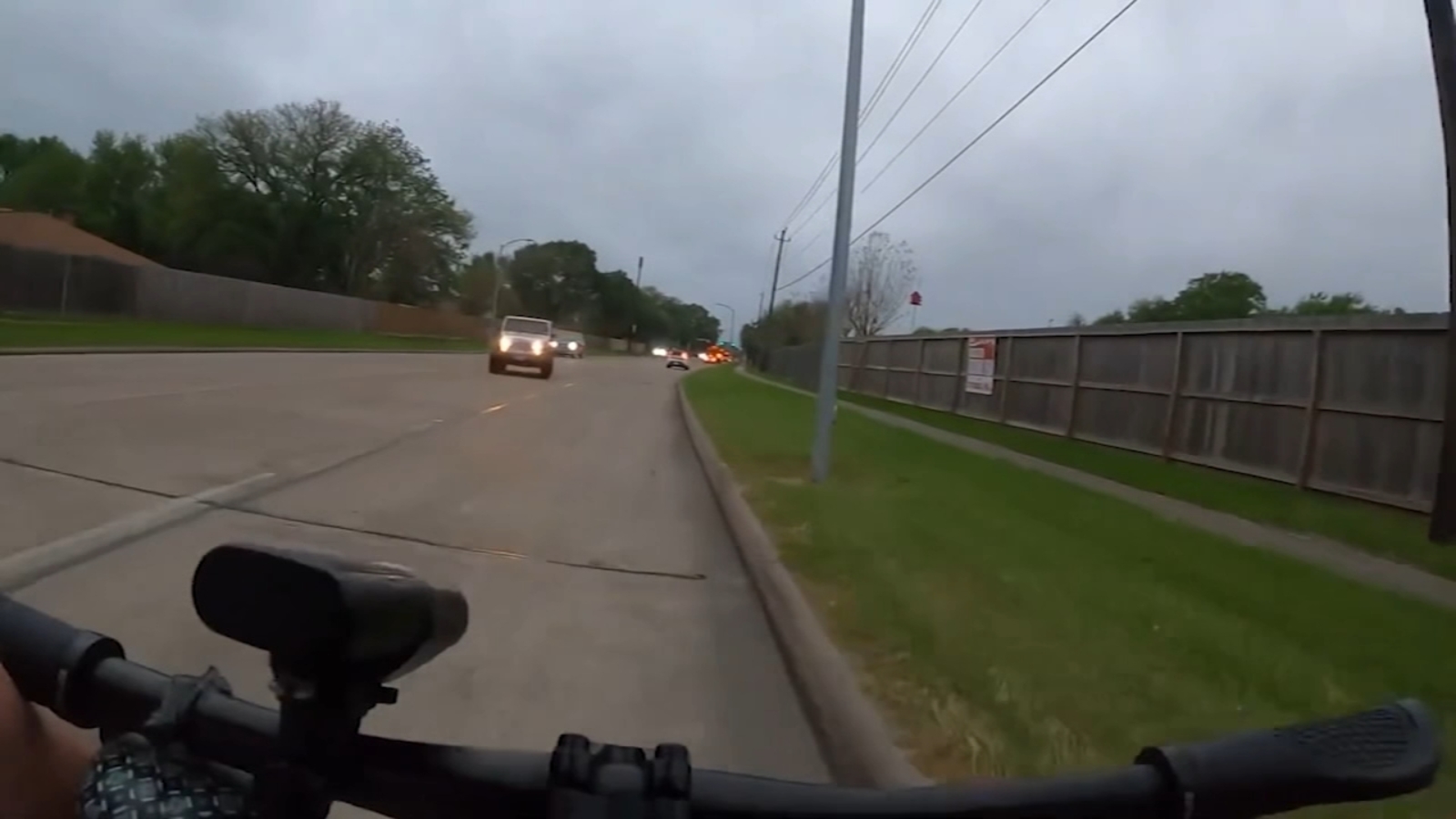  Road rage against cyclist in Deer Park caught on camera 