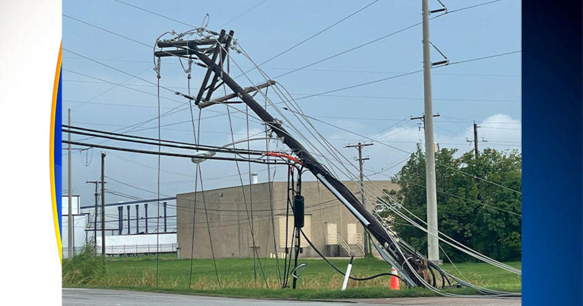  Forest Hill fire investigating whether a lightning strike caused large power poles to snap 