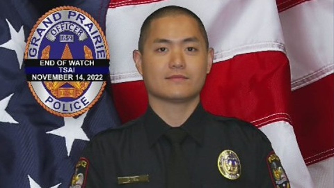  Funeral held Monday for Grand Prairie police officer killed in the line of duty 