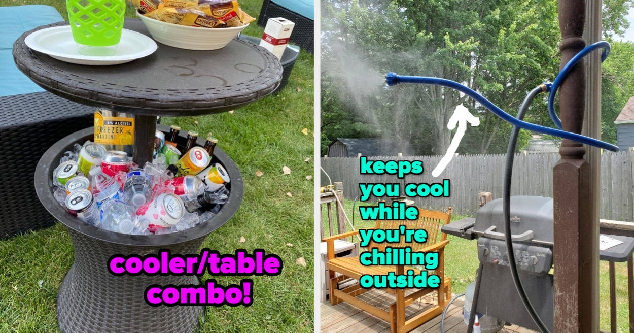  46 Things For Your Outdoor Space That'll Make You Never Wanna Set Foot Inside 