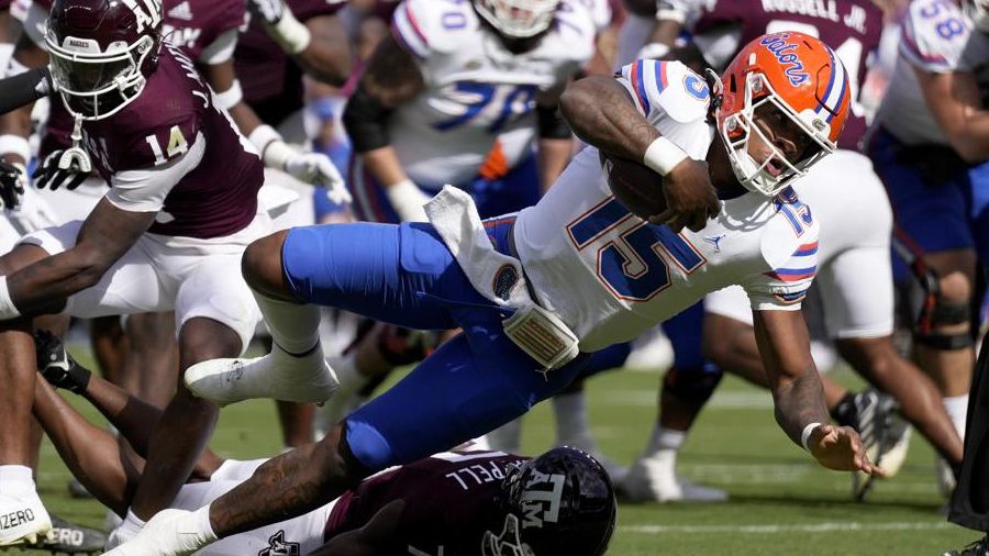  Richardson scores 4 TDs, Florida beats Texas A&M 41-24 