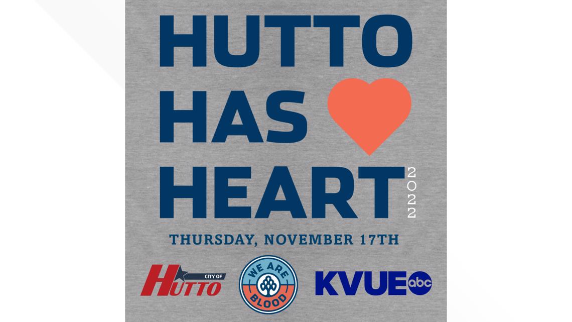 Hutto Has Heart: KVUE Cares holds mobile blood drive Thursday 