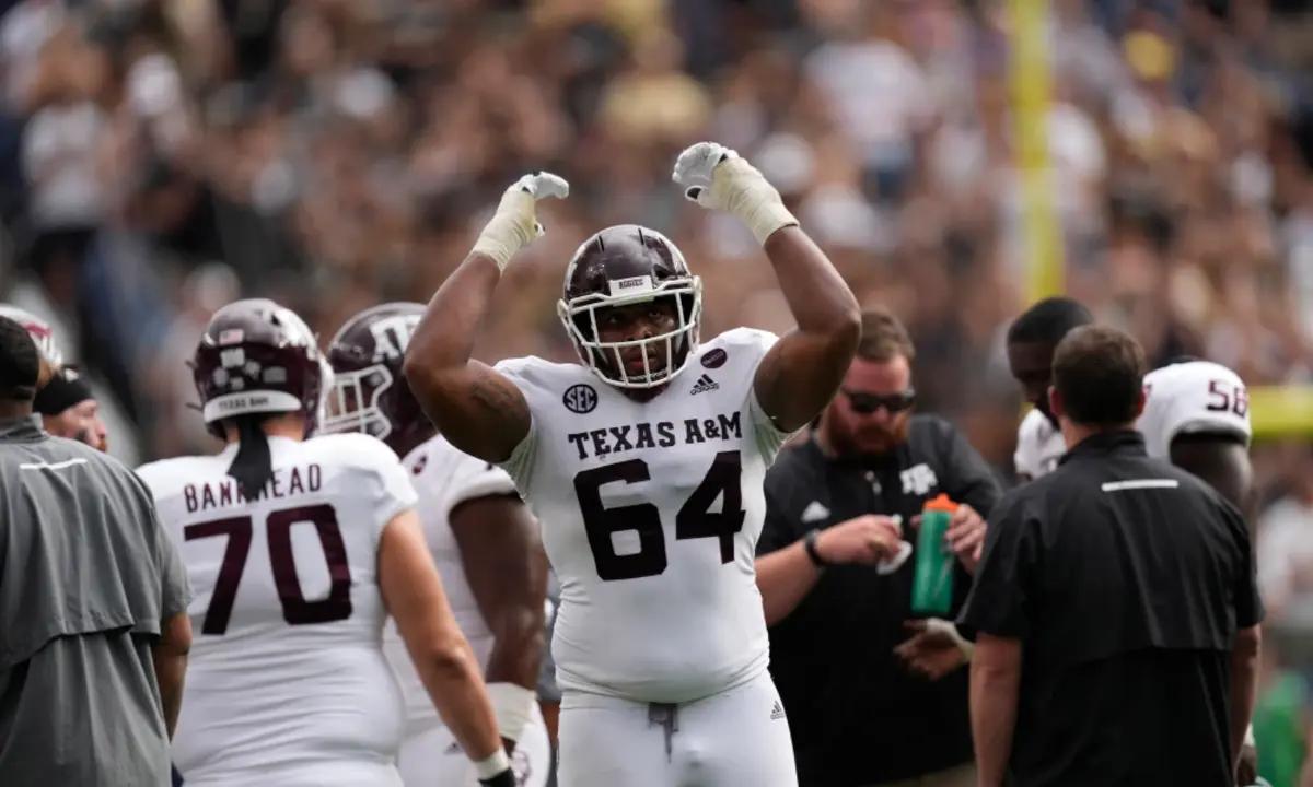  NFL Draft Profile: Layden Robinson, Offensive Lineman, Texas A&M Aggies 