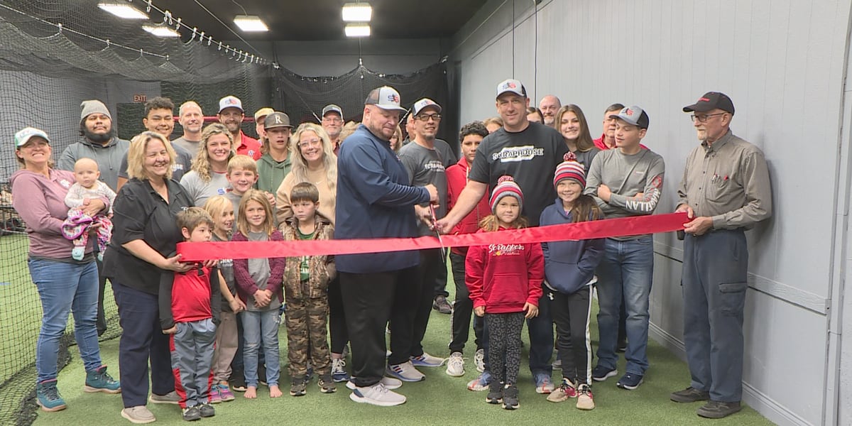   
																New batting cages, event space opens in Hearne 
															 