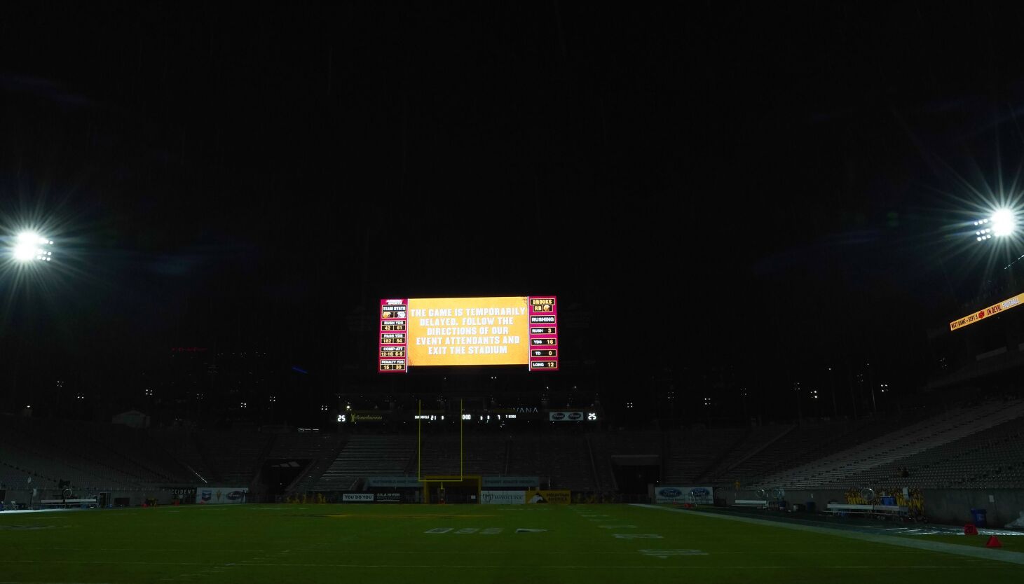 Pac-12 After Dark went to another level after a nearly 3-hour weather delay 