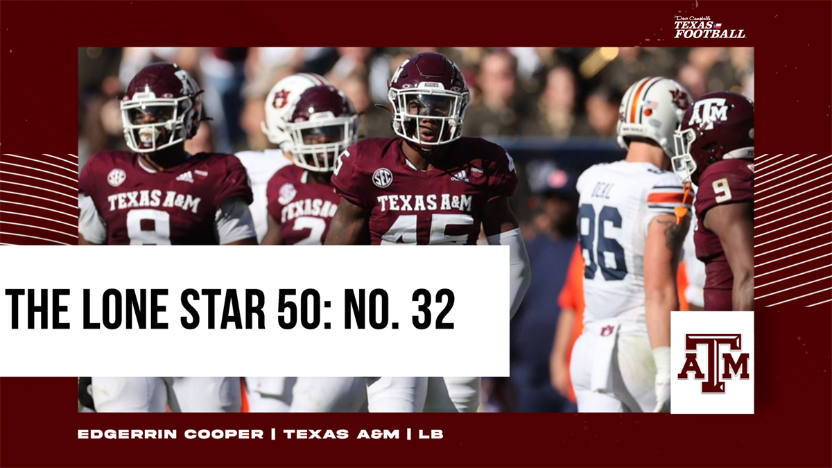  The Lone Star 50: No. 32 Edgerrin Cooper steps into spotlight for Wrecking Crew 